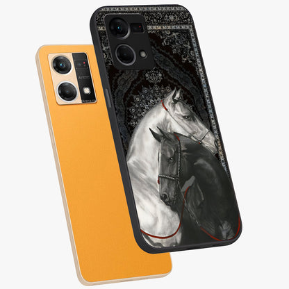 Majestic Ride Legacy Glass Case displayed in angled mockup highlighting sleek vehicle design with bold racing aesthetic.