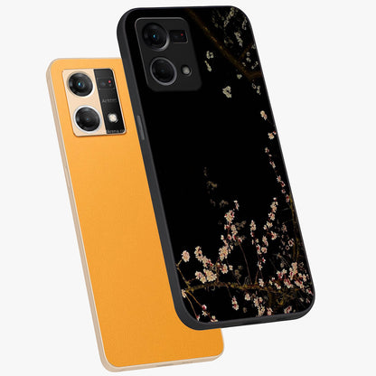 Petal Moon Light With Custom Name Glass Case displayed in angled mockup highlighting delicate petal design with custom name feature.