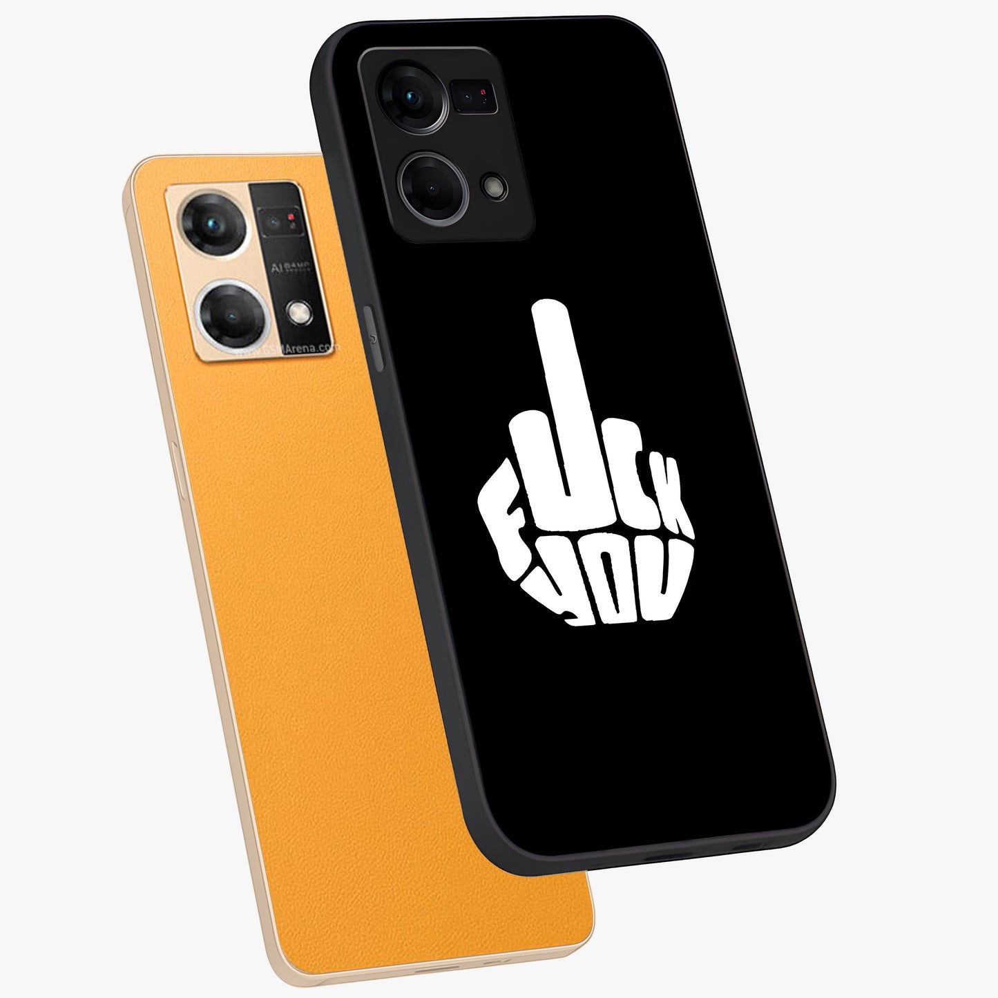 Rebel Mode On Glass Case displayed in angled mockup highlighting edgy text design with modern street aesthetic.