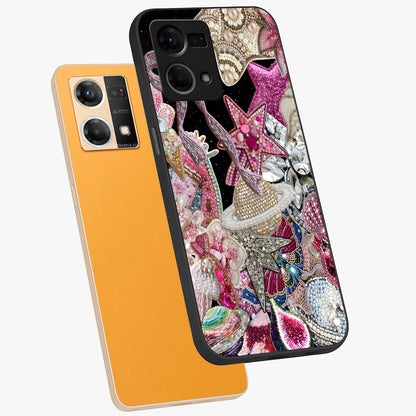 Starlit Jewel Dream Glass Case displayed in angled mockup highlighting glowing celestial jewel design with dreamy aesthetic.