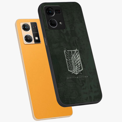 Wings Of Freedom Glass Case displayed in angled mockup highlighting graceful wing design with inspirational aesthetic.