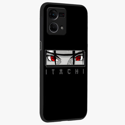 Scarlet Gaze Dominance Glass Case upright view showcasing powerful dramatic artwork with dominant artistic theme.