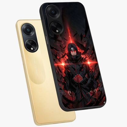 Focused Blade Discipline Glass Case displayed in angled mockup highlighting clean minimal text artwork with modern aesthetic style.