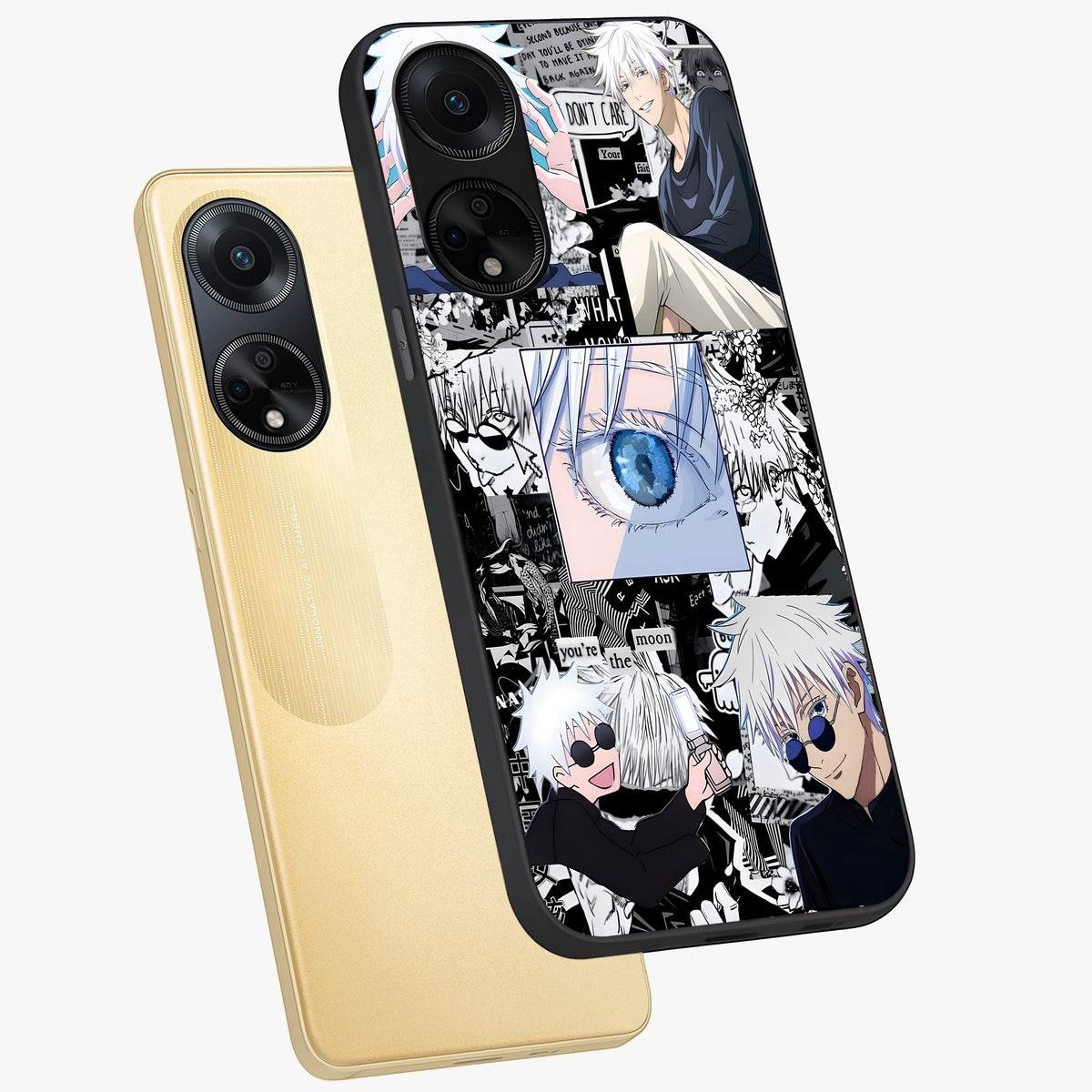 Infinity Sorcerer Chaos Glass Case displayed in angled mockup highlighting powerful magical design with fantasy aesthetic style.