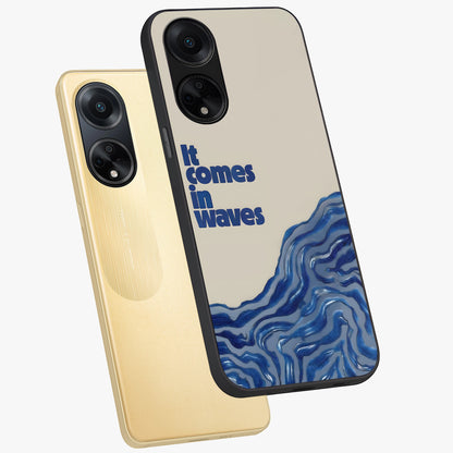 Itachi Sharingan Glass Case displayed in angled mockup highlighting striking sharingan eye design with dramatic anime aesthetic.
