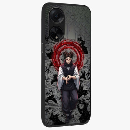 Cursed Ritual Ascension Glass Case upright view showcasing powerful ascension artwork with dark fantasy theme.