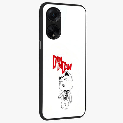 Playful Spirit Charm Glass Case upright view showcasing vibrant charm artwork with fun artistic theme.