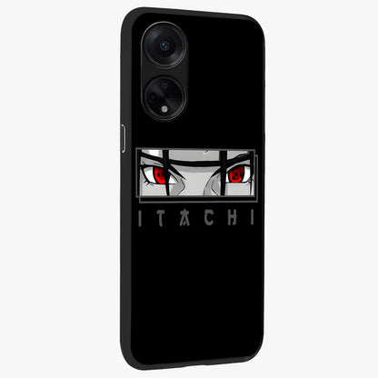 Scarlet Gaze Dominance Glass Case upright view showcasing powerful dramatic artwork with dominant artistic theme.