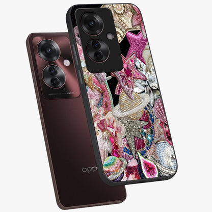 Starlit Jewel Dream Glass Case displayed in angled mockup highlighting glowing celestial jewel design with dreamy aesthetic.