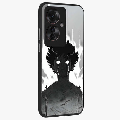 Awakened Inner Rage Glass Case upright view showcasing dramatic artwork with strong expressive aesthetic.