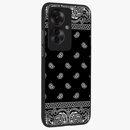 Retro Rebel Threads Glass Case upright view showcasing stylish vintage artwork with bold retro theme.