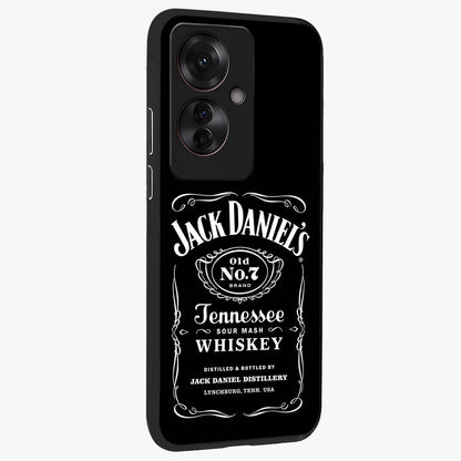 Vintage Whiskey Heritage Glass Case upright view showcasing stylish vintage whiskey artwork with timeless bar culture theme.