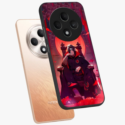 Blood Moon Sovereign Glass Case displayed in angled mockup highlighting dark celestial moon design and dramatic theme.