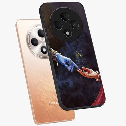 Divine Touch Eternal Glass Case displayed in angled mockup highlighting elegant divine inspired design with calm aesthetic style.