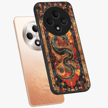 Inferno Dragon Soul Glass Case displayed in angled mockup highlighting powerful dragon illustration with inferno aesthetic.