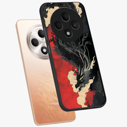 Shadow Dragon Fury Glass Case displayed in angled mockup highlighting powerful dragon illustration with dark fantasy aesthetic.