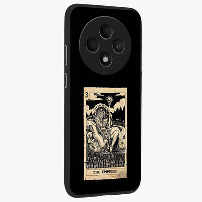 The Empress Glass Case upright view showcasing powerful empress themed artwork with luxurious artistic theme.