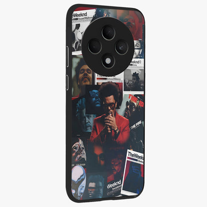 The Weeknd Glass Case upright view showcasing bold music themed artwork with contemporary artistic style.