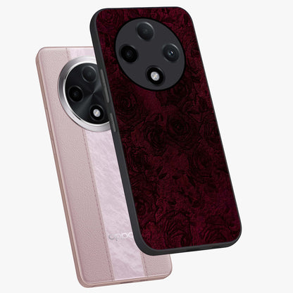 Crimson Fade Flow Glass Case displayed in angled mockup highlighting smooth gradient design with modern aesthetic style.