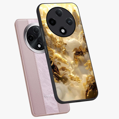 Gates Of Illumination Glass Case displayed in angled mockup highlighting radiant portal inspired design with fantasy aesthetic.