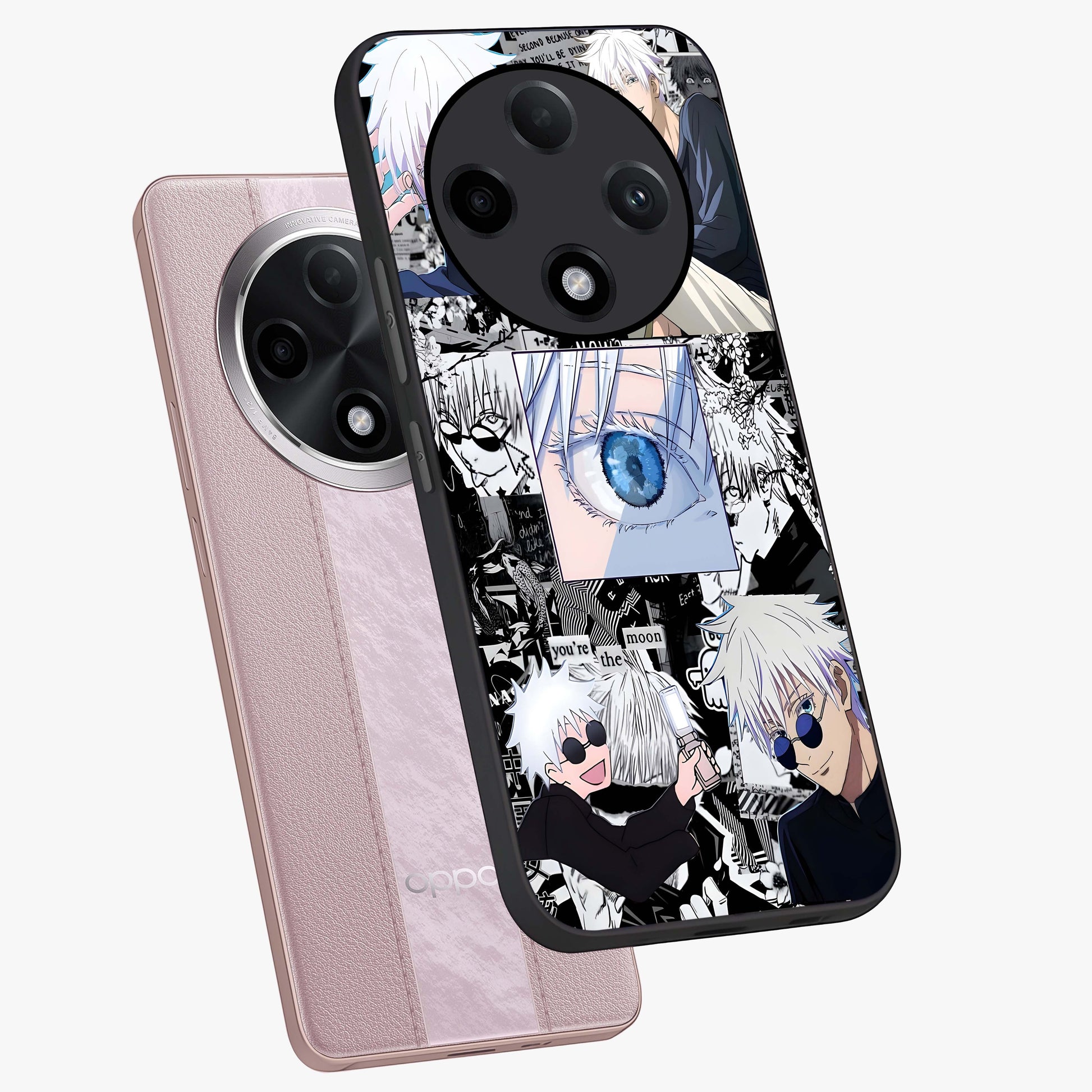 Infinity Sorcerer Chaos Glass Case displayed in angled mockup highlighting powerful magical design with fantasy aesthetic style.