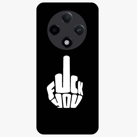 Rebel Mode On Glass Case showing flat back view with bold rebellious typography artwork and glossy glass finish.