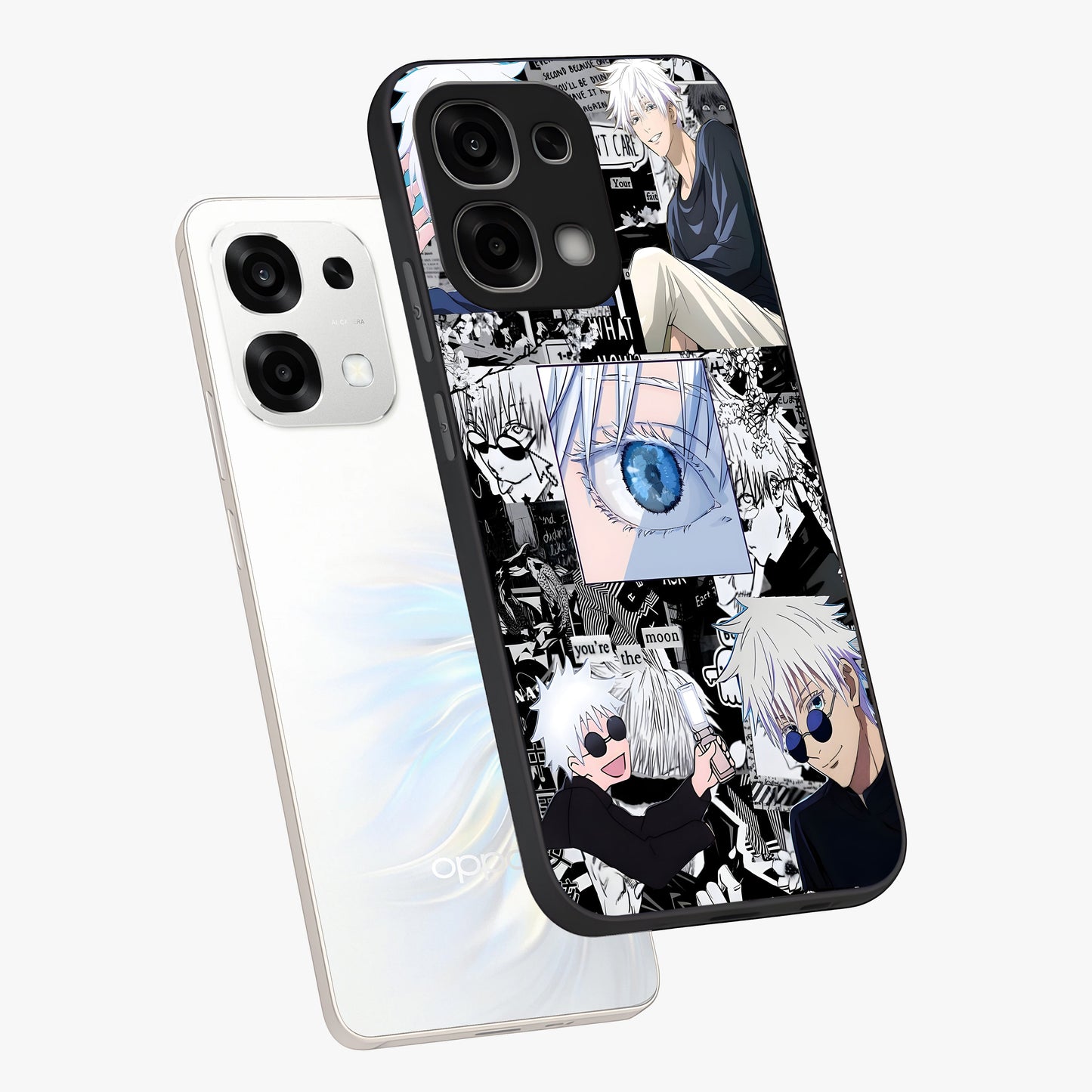 Infinity Sorcerer Chaos Glass Case displayed in angled mockup highlighting powerful magical design with fantasy aesthetic style.