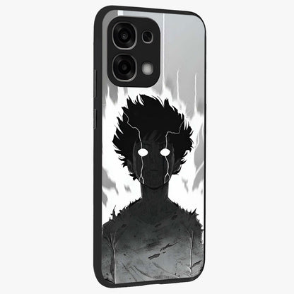 Awakened Inner Rage Glass Case upright view showcasing dramatic artwork with strong expressive aesthetic.