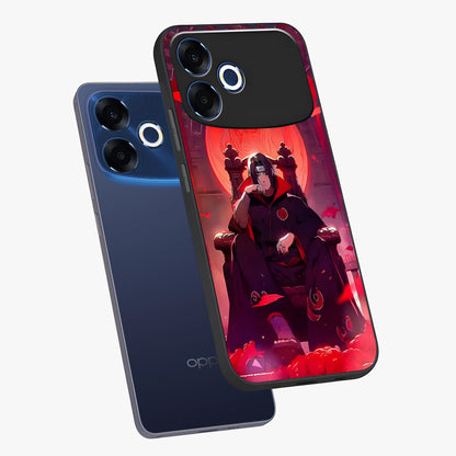 Blood Moon Sovereign Glass Case displayed in angled mockup highlighting dark celestial moon design and dramatic theme.