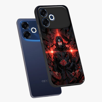 Focused Blade Discipline Glass Case displayed in angled mockup highlighting clean minimal text artwork with modern aesthetic style.