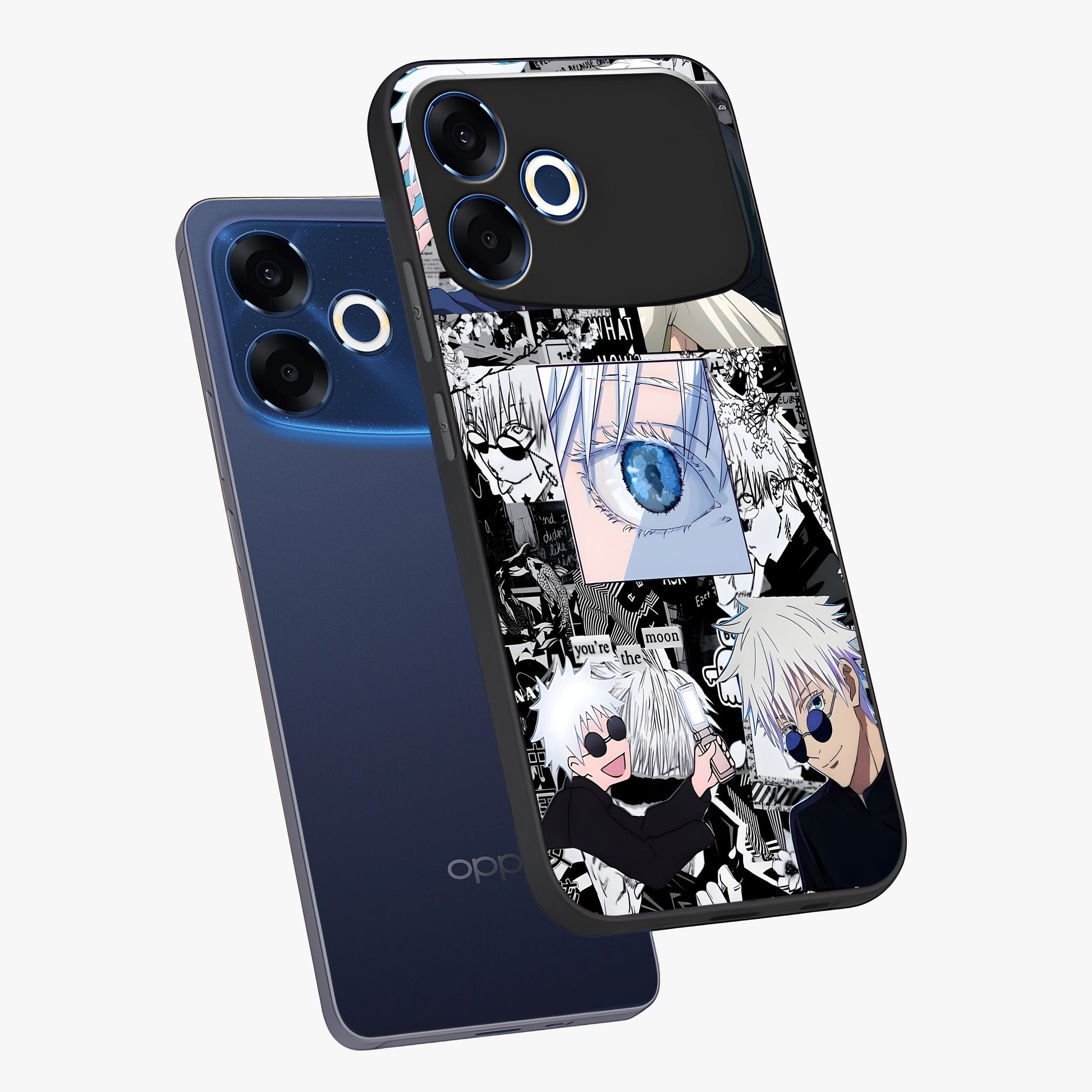 Infinity Sorcerer Chaos Glass Case displayed in angled mockup highlighting powerful magical design with fantasy aesthetic style.