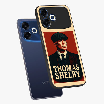 Vintage Mafia Authority Glass Case displayed in angled mockup highlighting powerful retro design with classic gangster aesthetic.