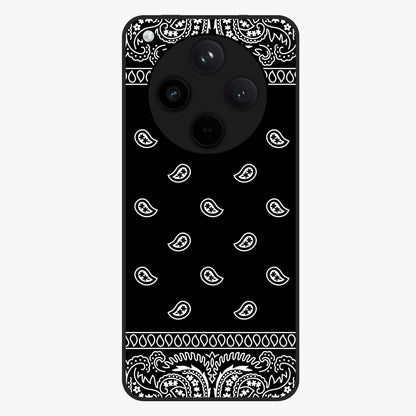 Retro Rebel Threads Glass Case showing flat back view with vintage street style artwork and glossy glass finish.