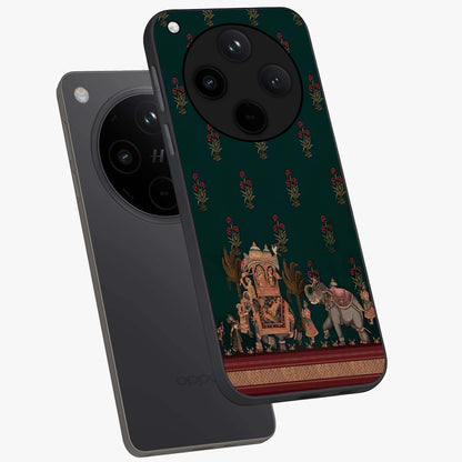 Macmerise Glass Case displayed in angled mockup highlighting trendy graphic design with sleek aesthetic style.