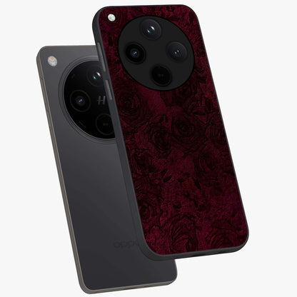 Crimson Fade Flow Glass Case displayed in angled mockup highlighting smooth gradient design with modern aesthetic style.