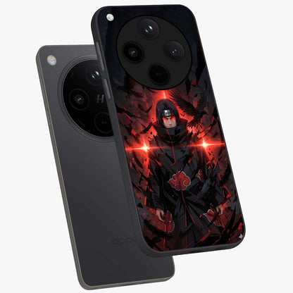 Focused Blade Discipline Glass Case displayed in angled mockup highlighting clean minimal text artwork with modern aesthetic style.