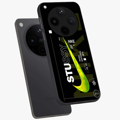 Neon Street Edition Glass Case displayed in angled mockup highlighting vibrant urban design with bold street aesthetic.