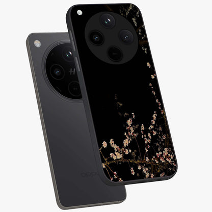 Petal Moon Light With Custom Name Glass Case displayed in angled mockup highlighting delicate petal design with custom name feature.