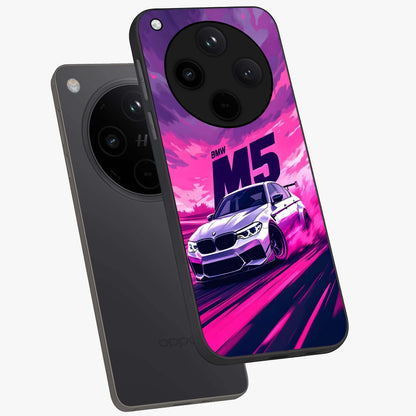Velocity Drift Pulse Glass Case displayed in angled mockup highlighting dynamic drift design with sporty automotive aesthetic.
