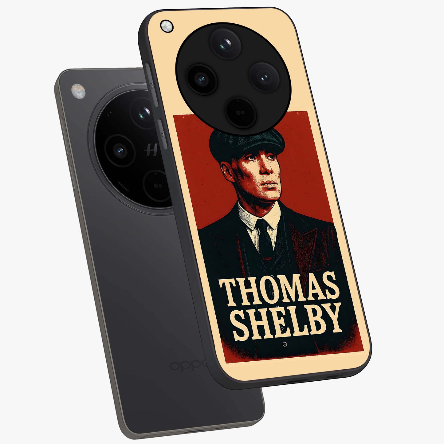 Vintage Mafia Authority Glass Case displayed in angled mockup highlighting powerful retro design with classic gangster aesthetic.