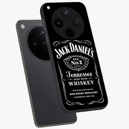 Vintage Whiskey Heritage Glass Case displayed in angled mockup highlighting retro beverage themed design with heritage aesthetic.