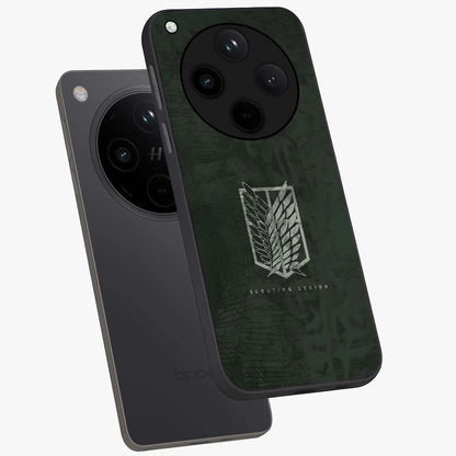 Wings Of Freedom Glass Case displayed in angled mockup highlighting graceful wing design with inspirational aesthetic.