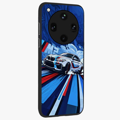 Drift Power Rush Glass Case upright view showcasing high speed racing artwork with bold automotive theme.