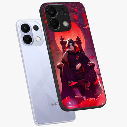 Blood Moon Sovereign Glass Case displayed in angled mockup highlighting dark celestial moon design and dramatic theme.