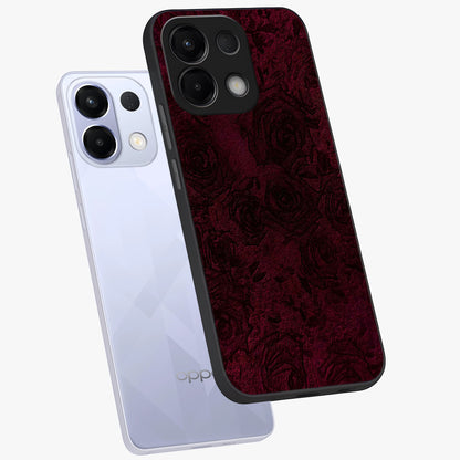 Crimson Fade Flow Glass Case displayed in angled mockup highlighting smooth gradient design with modern aesthetic style.