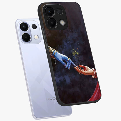 Divine Touch Eternal Glass Case displayed in angled mockup highlighting elegant divine inspired design with calm aesthetic style.