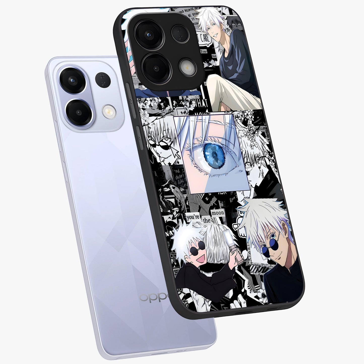 Infinity Sorcerer Chaos Glass Case displayed in angled mockup highlighting powerful magical design with fantasy aesthetic style.