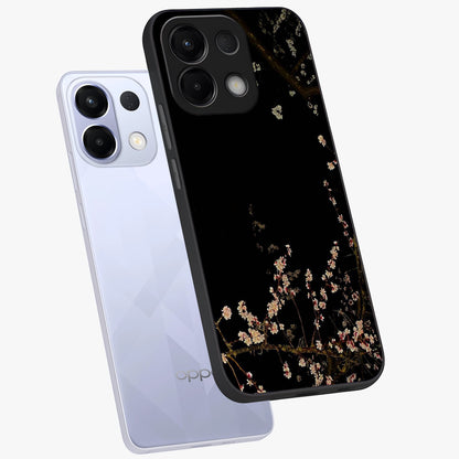 Petal Moon Light With Custom Name Glass Case displayed in angled mockup highlighting delicate petal design with custom name feature.