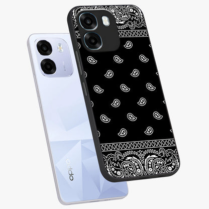 Retro Rebel Threads Glass Case displayed in angled mockup highlighting retro inspired graphic design with rebellious aesthetic.