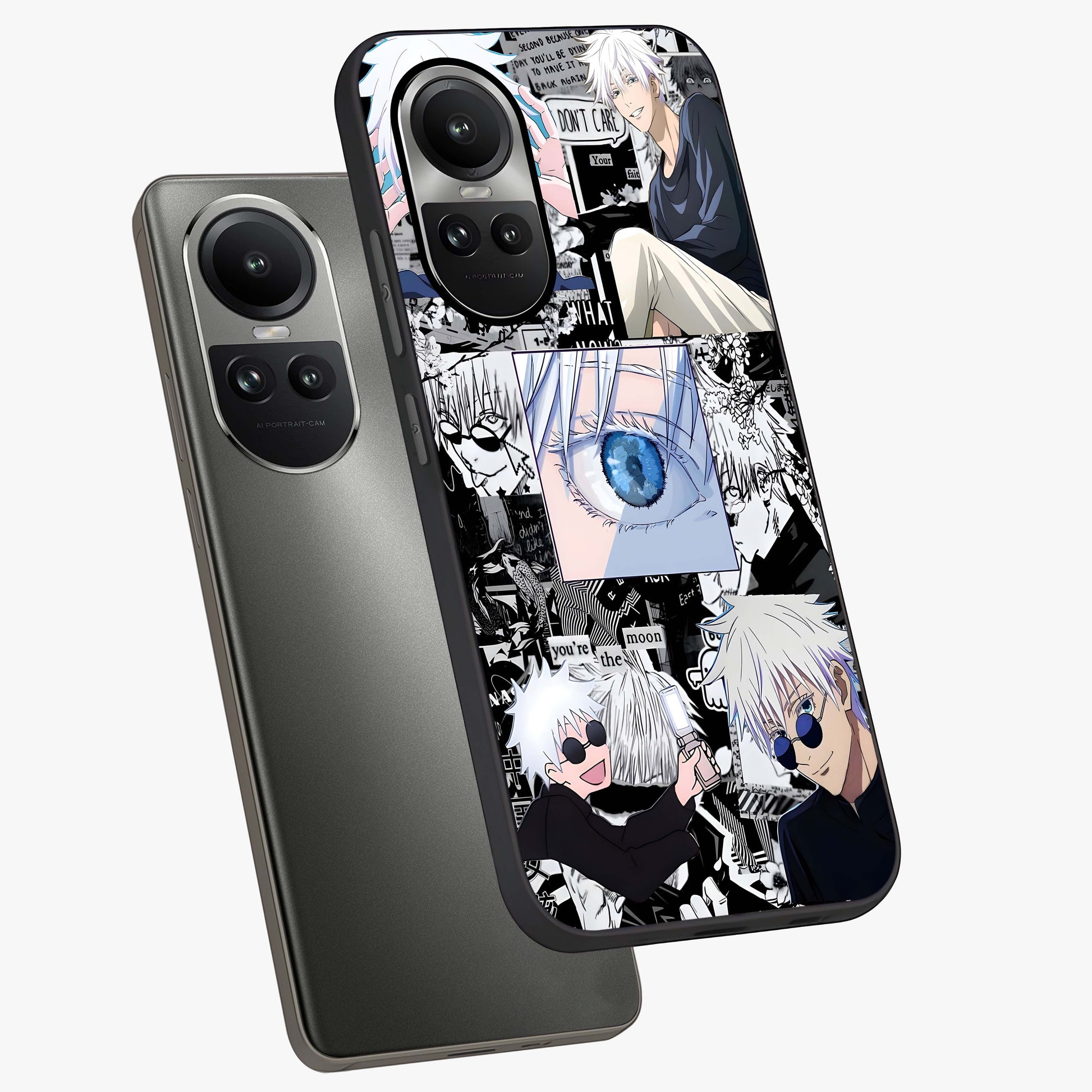 Infinity Sorcerer Chaos Glass Case displayed in angled mockup highlighting powerful magical design with fantasy aesthetic style.